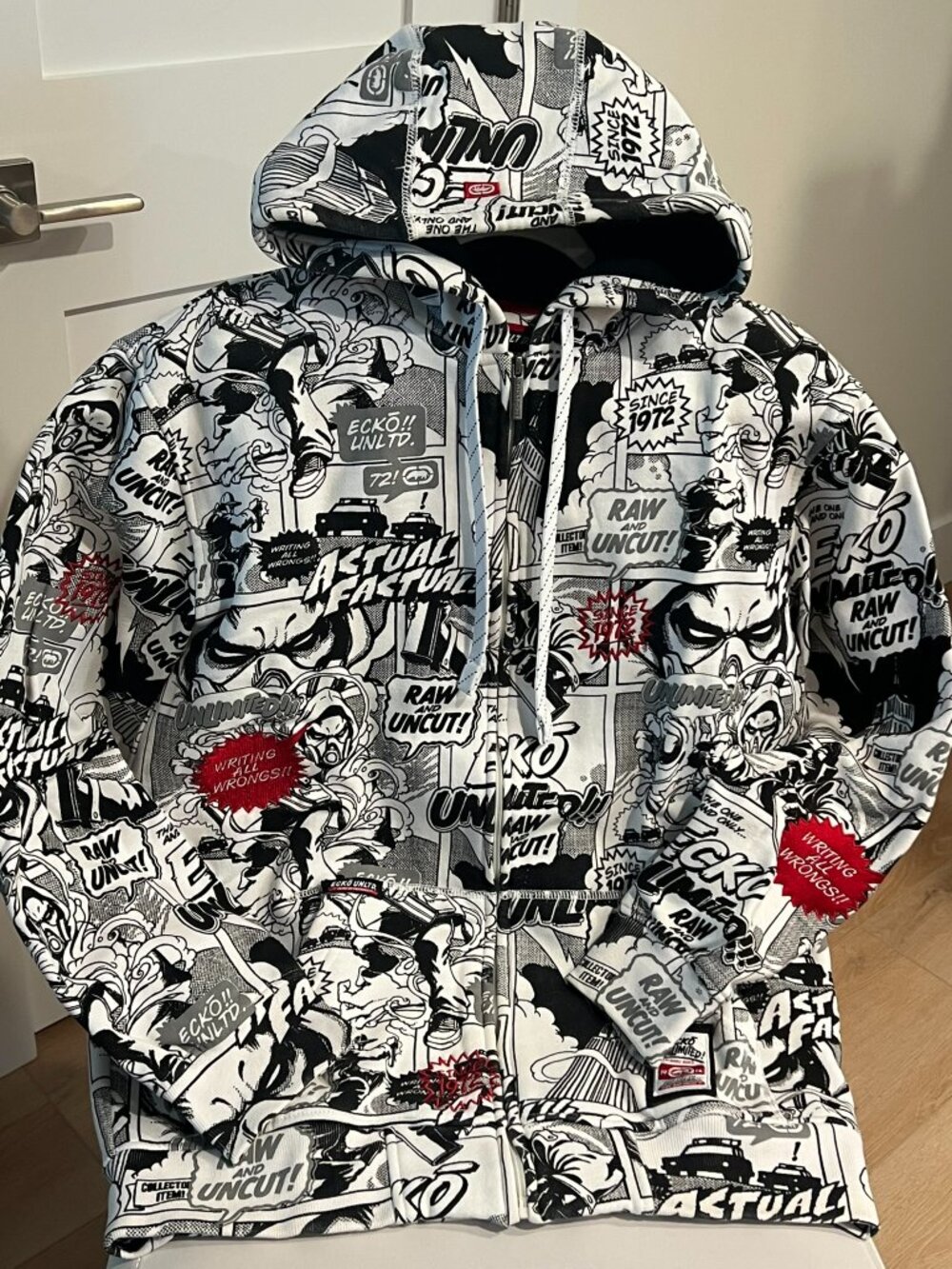 Highly Collectible Comic Strip Graphic All-Over Print Hoodie